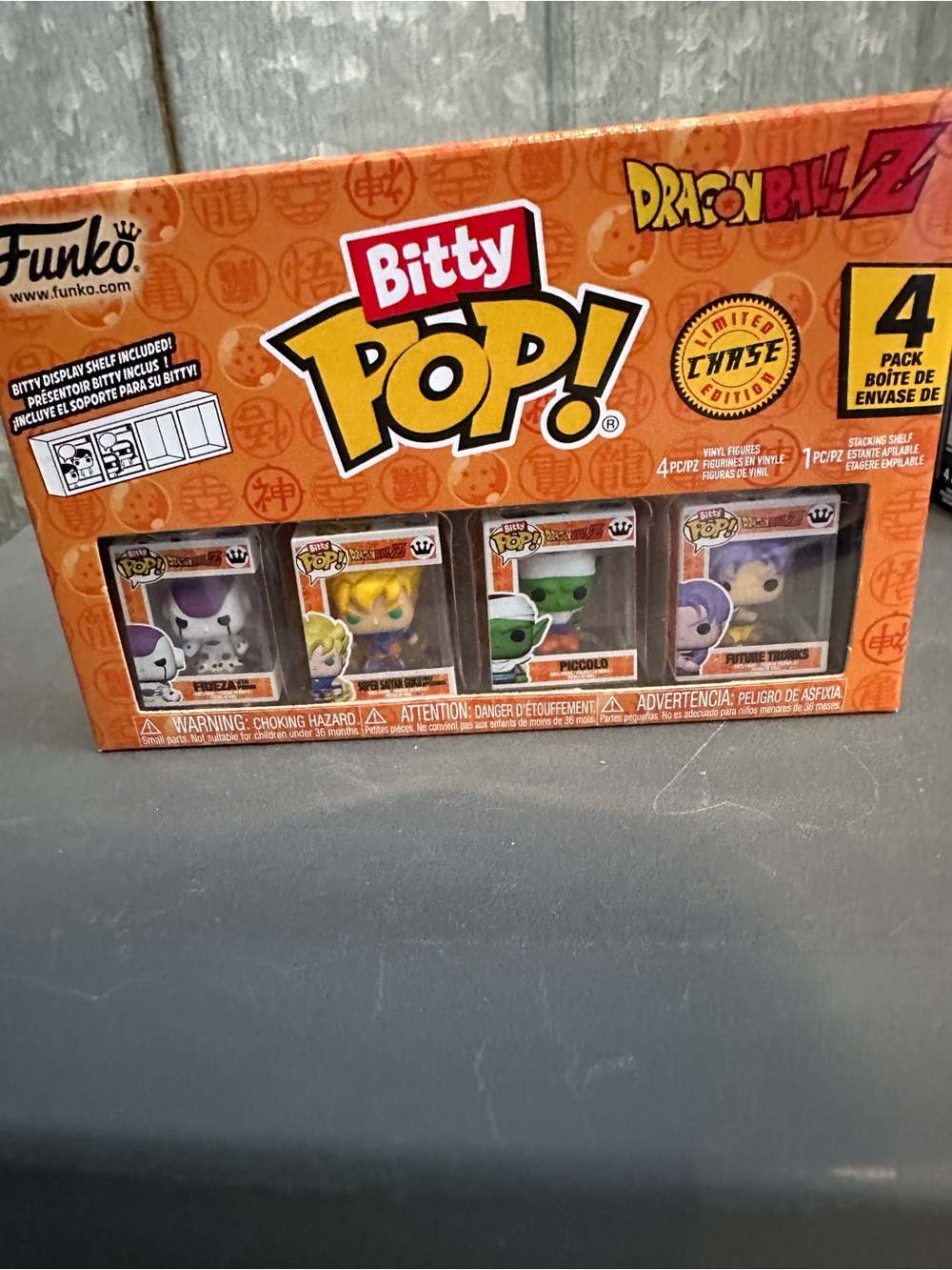Funko Bitty Pop! Dragon Ball Z 4-Pack - Orange Box with Multicolor Figures